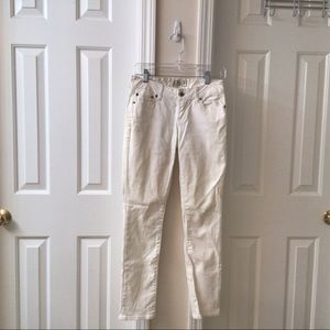 Lucky Brand white skinny jeans